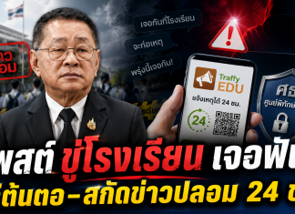 “ประเสริฐ” เอาจริง! ไล่ต้นตอโพสต์ขู่โรงเรียน–ข่าวปลอม สั่งปิดกั้นทันที จ่อฟันตาม พ.ร.บ.คอมฯ – เปิดระบบแจ้งเหตุ 24 ชม.